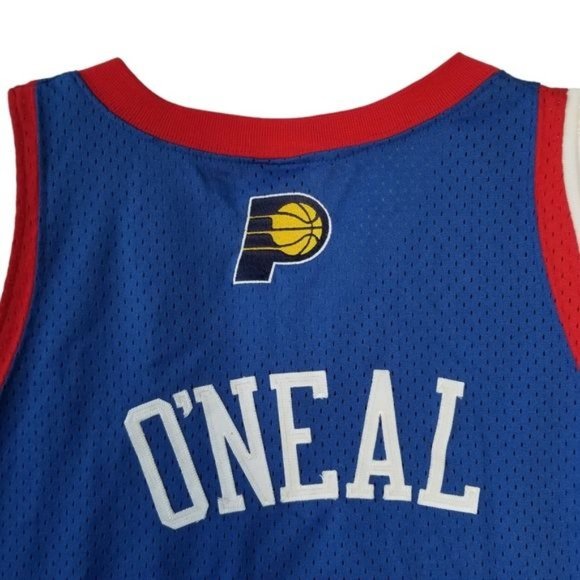 Nike NBA East All Star Basketball Jersey Men's Size XXL 2004 O'Neal No. 7 Pacers - Picture 8 of 16